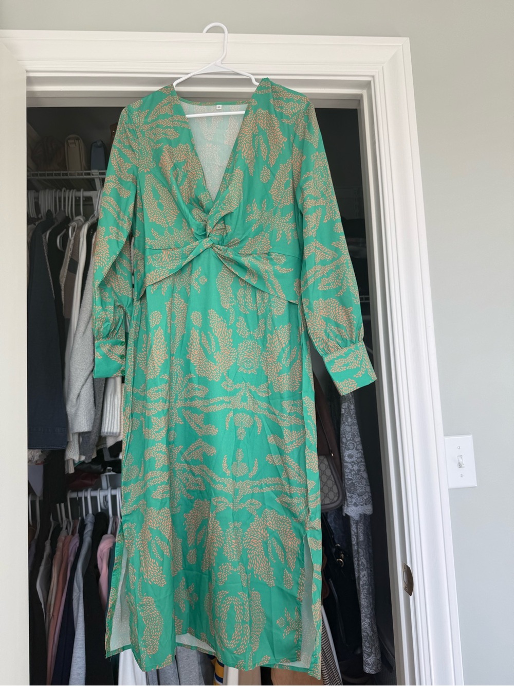 Green dress